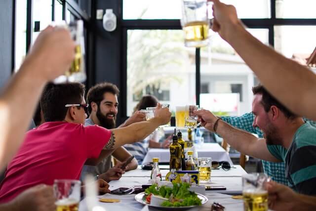 Home people having drink at daytime.jpg